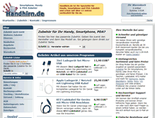 Tablet Screenshot of handhirn.de